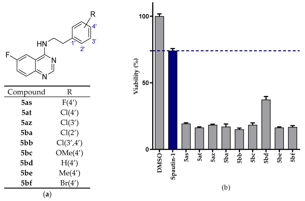 Structure–activity relationship (SAR) analysis of Spautin-1 leading to discovery of novel NEK4 inhibitors
