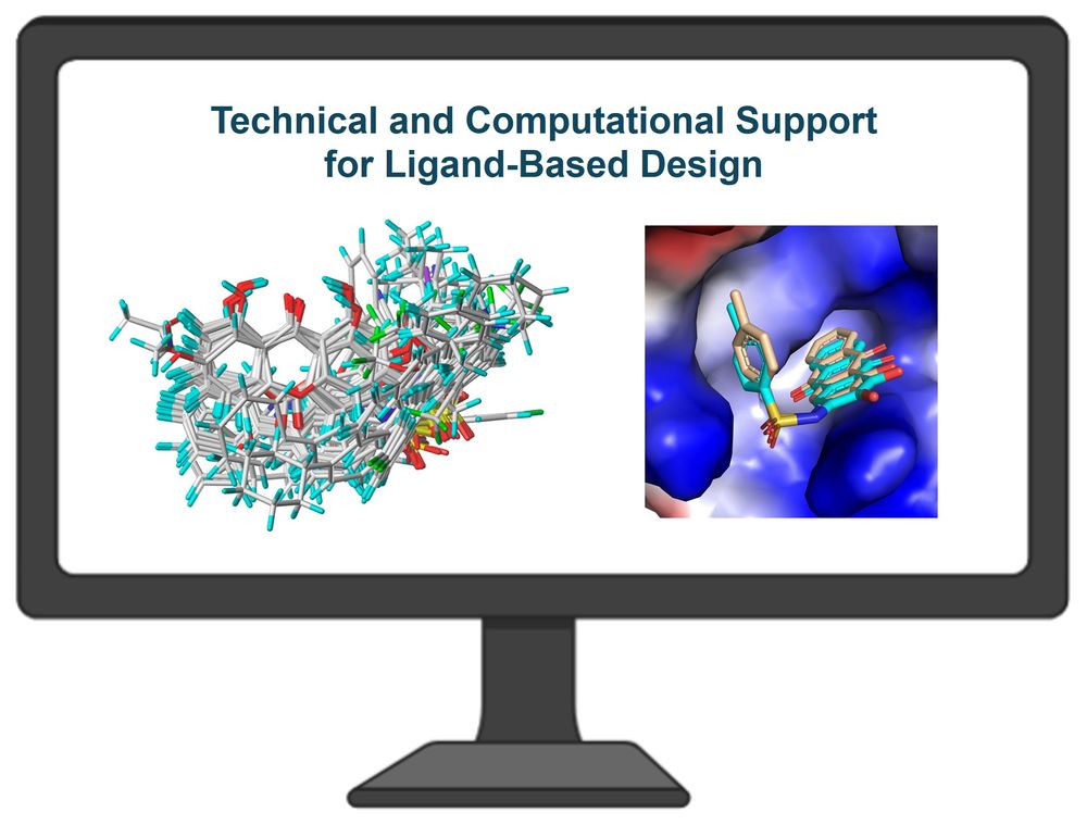 Technische und computergestützte Unterstützung für das ligandenbasierte Design von Enzyminhibitoren mit molekularer Strukturausrichtung und Docking-Posen, adaptiert nach Wang et al., 2021