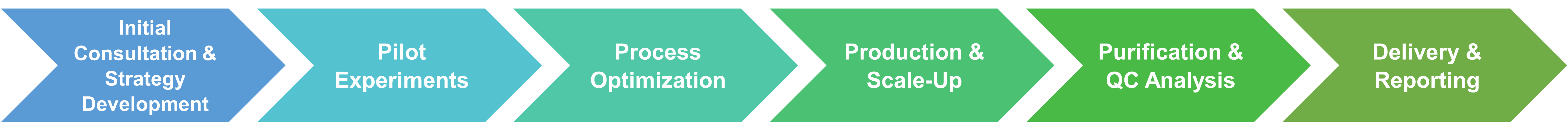 Workflow für Dienstleistungen zur chemischen Enzymmodifizierung (kovalente Methoden)
