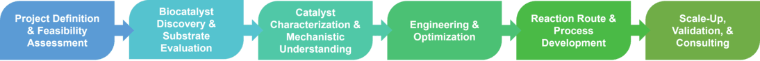 Workflow der Biokatalyse-Services