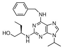Chemische Struktur von Roscovitine.
