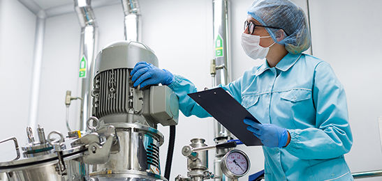 Industrielle Enzymproduktion