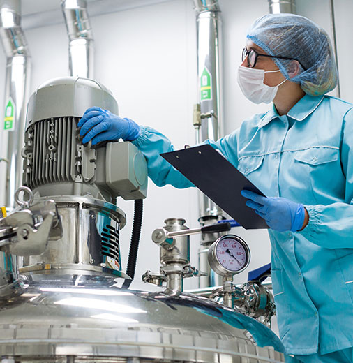 Industrielle Enzymproduktion